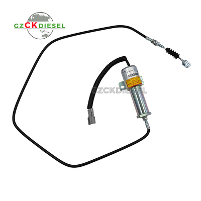 Brennstoffstop-Solenoid 24V R210 Schalter 11E1-60100-24 für Hyundai Bagger